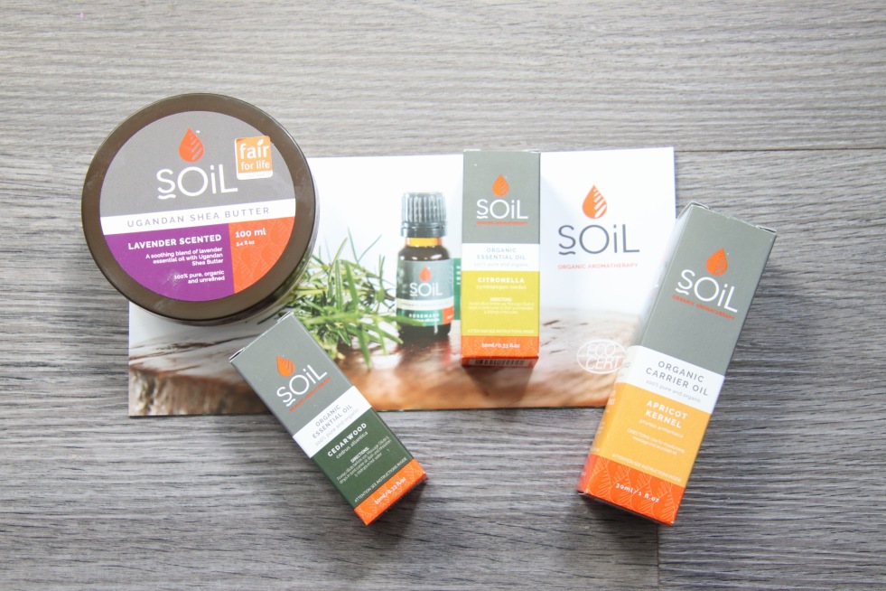 SOiL Essential Oil products