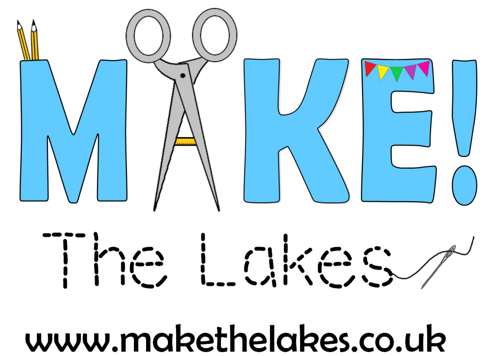 Make! The Lakes Logo including website address.
