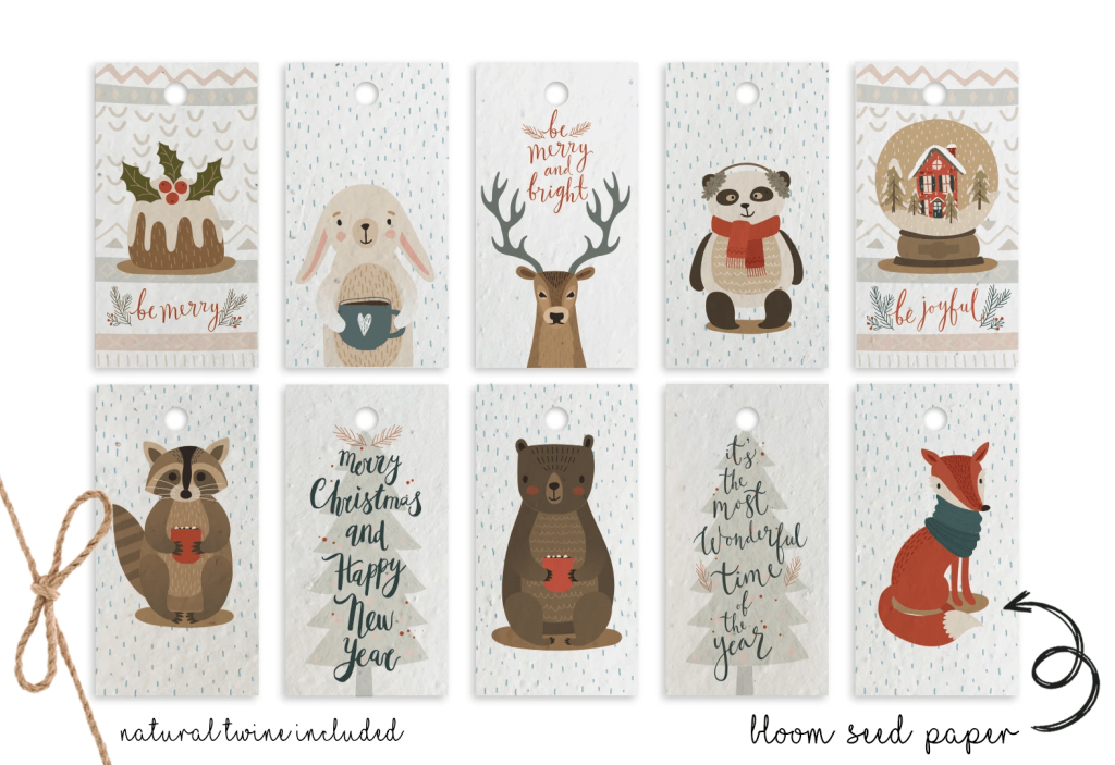 Ways to be more sustainable this christmas - sustainable christmas cards 